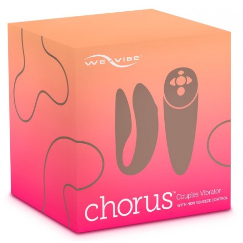 Розовый вибратор для пар We-Vibe Chorus